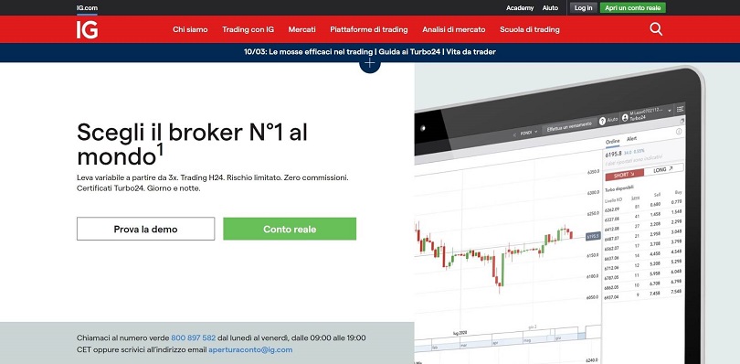 Recensione ig markets broker