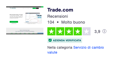 recensioni trade.com trustpilot
